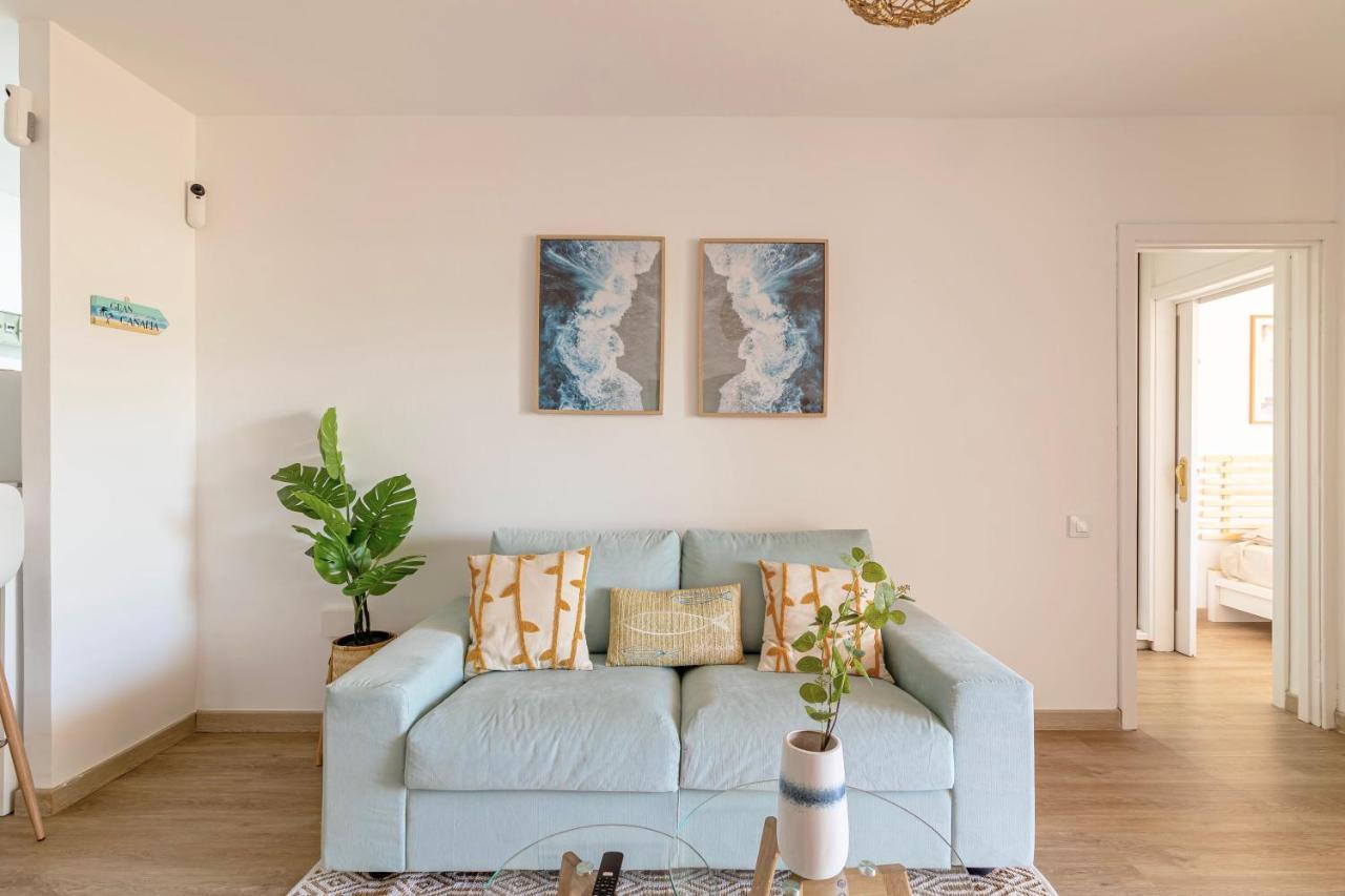 Beach House Playa Del Ingles San Bartolome Bagian luar foto