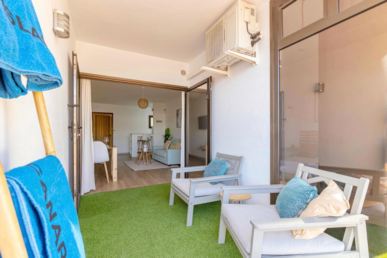 Beach House Playa Del Ingles San Bartolome Bagian luar foto